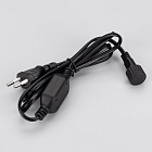 Шнур питания ARD-ICICLE-CLASSIC-1.5M Black (230V, 1.6A) (Ardecoled, -) Lednikoff