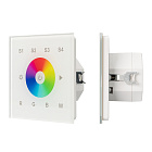INTELLIGENT ARLIGHT Сенсорная панель DALI-901-11-1G-4SC-RGBW-DT8-IN White (BUS/230V) (IARL, IP20 Пластик, 3 года) Lednikoff
