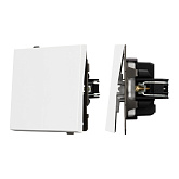 Механизм звонкового выключателя SWT-TENDO-MKR1-PL-WH (230V, 10A) (Arlight, Белый)