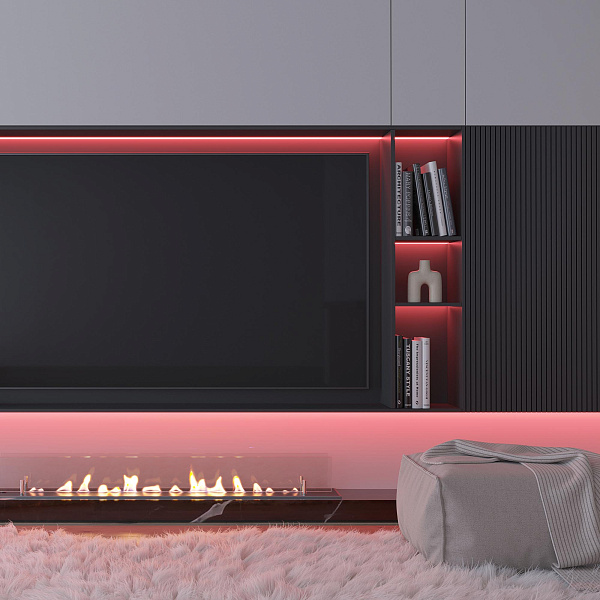 Светодиодная лента RT-H96-5mm 24V RGBW-Day-4-in-1 (10 W/m, IP20, 5m) (Arlight, узкая) Lednikoff