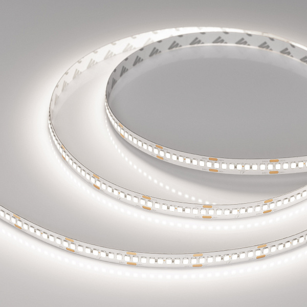 Светодиодная лента RT-A240-10mm 24V Day5000 (22 W/m, IP20, 2835, 5m) (Arlight, высок.эфф.150 лм/Вт) Lednikoff