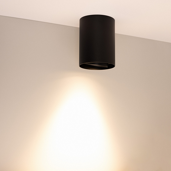 Светильник SP-FOCUS-R110-18W Warm3000 (BK, 50 deg, 230V) (Arlight, IP54 Металл, 5 лет) Lednikoff