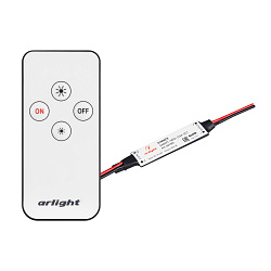 Диммер SMART-MINI-DIM-SET (12-24V, 1x4A, ПДУ 4кн, IR) (Arlight, IP20 Пластик, 5 лет)