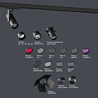 Светильник LGD-ARTIFACT-4TR-R65-18W Warm3000-MIX (BK, 20 deg., DALI, 230V) (Arlight, IP20 Металл, 5 лет) Lednikoff