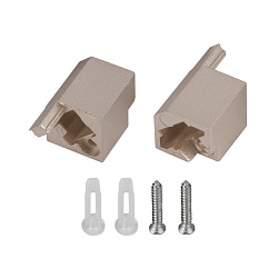 Заглушка SL-KANT-H10-SQUARE CHAMPAGNE GOLD (Arlight, Пластик)