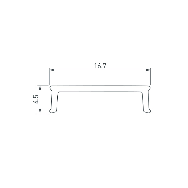 Экран STAIR-W65-2000 OPAL (Arlight, Пластик) Lednikoff