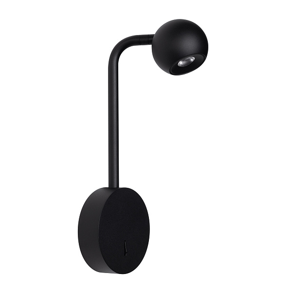 Светильник SP-OTTORI-LONG-WALL-6W Warm3000 (BK, 30 deg, 230V) (Arlight, IP20 Металл, 3 года) Lednikoff