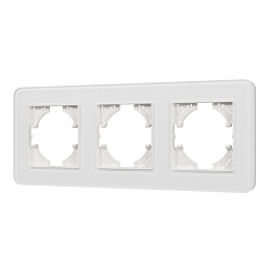 Рамка стеклянная FRM-OMALI-GS-3-WH (Arlight, -)