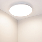 Светильник CL-FRISBEE-MOTION-R250-12W Day4000 (WH, 180 deg, 230V) (Arlight, IP54 Пластик, 3 года) Lednikoff
