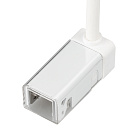 Коннектор питания ARL-MOONLIGHT-1213-CON-POWER-DR-WH (Arlight, Пластик)