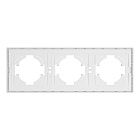 Рамка пластиковая FRM-TENDO-PL-3-WH (Arlight, Белый) Lednikoff