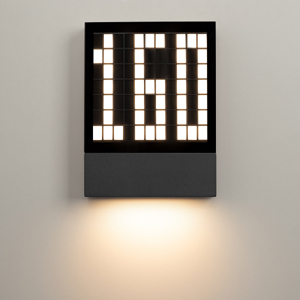 Светильник LGD-SIGN-WALL-S150x200-3W Warm3000 (GR, 148 deg, 230V) (Arlight, IP54 Металл, 3 года) Lednikoff
