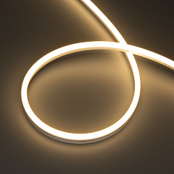 Светодиодная лента герметичная HALO-SIDE-A160-06x13mm 24V Warm3000 (10 W/m, IP67, 5m, wire x1) (Arlight, Вывод прямой, 3 года)