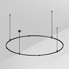 Основание ART-APRIORI-ROUND-ROD-800-R1800 (BK) (Arlight, IP20 Металл, 3 года)