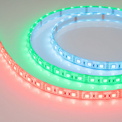 Светодиодная лента герметичная RTW-PU-B60-12.5mm 12V RGB (14.4 W/m, IP68, Wire 2m, 5m) (Arlight, -)