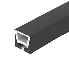 Силиконовый профиль WPH-FLEX-1616-TOP-S11-5m FULL BLACK (Arlight, Силикон) Lednikoff