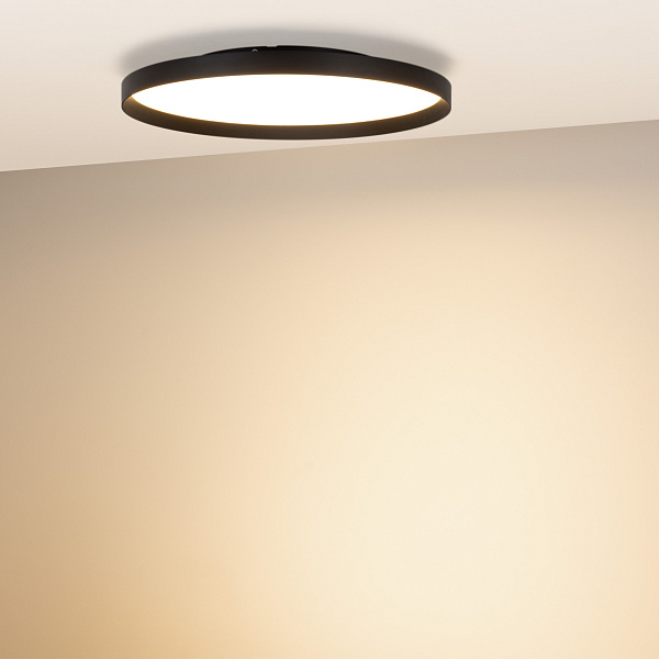Светильник SP-ESTELY-R600-50W Warm3300-MIX (BK, 80 deg, 230V, TRIAC) (Arlight, IP20 Металл, 5 лет) Lednikoff