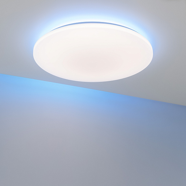 Светильник SP-FAVOR-R600-50W Day4000-MIX-RGB (WH, 100 deg, 230V, Tuya Zigbee) (Arlight, IP54 Пластик, 3 года) Lednikoff