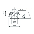 Модуль герметичный ARL-LT2835-3-Batwing-1.4W-12V White (Arlight, Закрытый) Lednikoff
