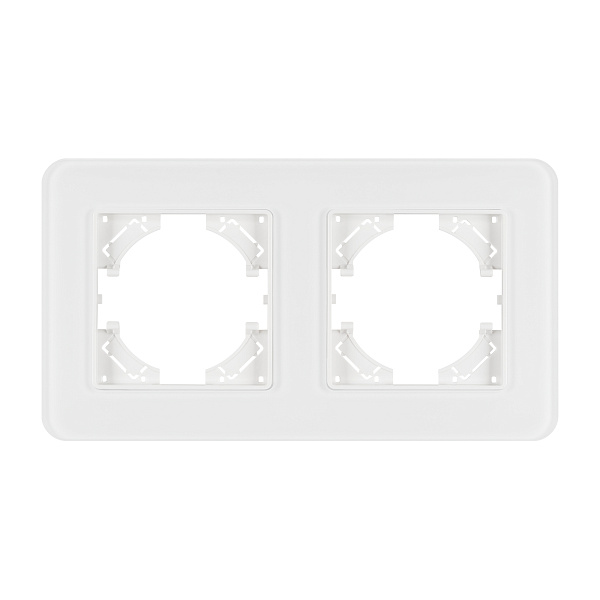 Рамка стеклянная FRM-OMALI-GS-2-WH (Arlight, -) Lednikoff