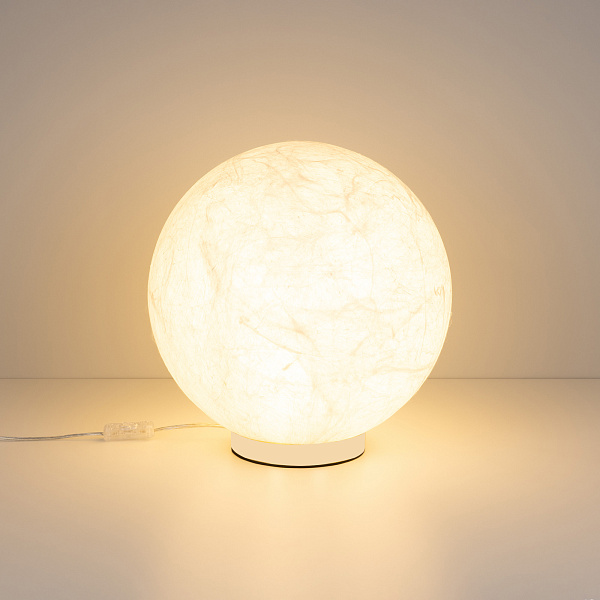 Светильник SP-SILKA-TAB-R350-11W Warm2700 (WH, 330 deg, TOUCH-DIM) (Arlight, IP20 Натуральный шелк, 3 года)