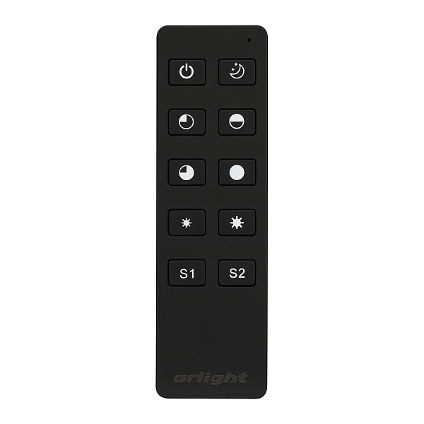 Пульт SMART-R6-DIM (1 зона, 2.4G) (Arlight, IP20 Пластик, 5 лет) Lednikoff
