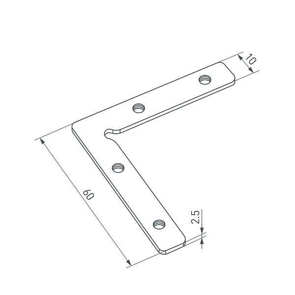 Соединитель профиля SL-LINE-3638-LW-90 Set (Arlight, Металл) Lednikoff