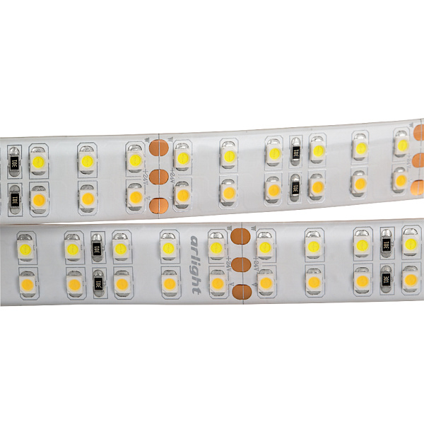 Светодиодная лента RTW 2-5000SE 24V White-MIX 2x2 (3528, 1200 LED, LUX) (arlight, 19.2 Вт-м, IP65)