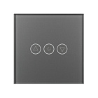 Светорегулятор сенсорный с Zigbee управлением SWT-OMALI-SD3-ZB-GR (250V, 500W) (Arlight, Стекло) Lednikoff