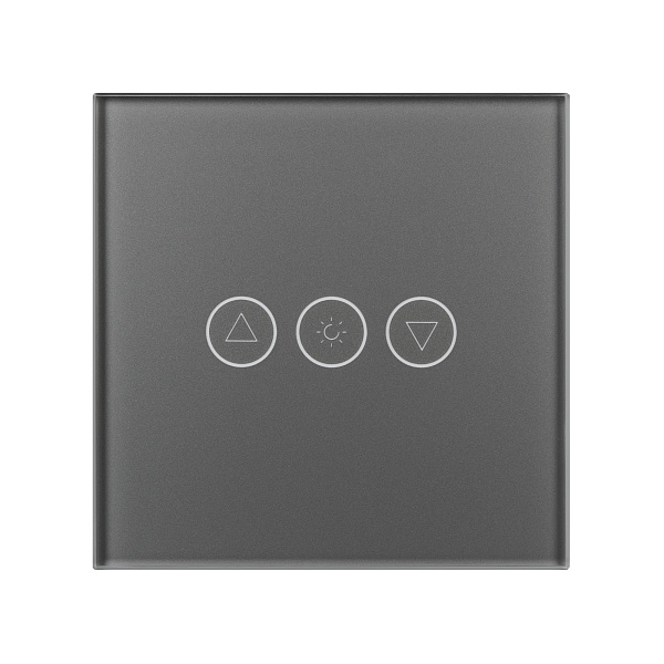 Светорегулятор сенсорный с Zigbee управлением SWT-OMALI-SD3-ZB-GR (250V, 500W) (Arlight, Стекло) Lednikoff
