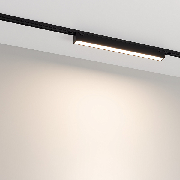 Светильник MAG-VIBE-FLAT-L293-12W Day4000 (BK, 100 deg, 48V) (Arlight, IP20 Металл, 5 лет)