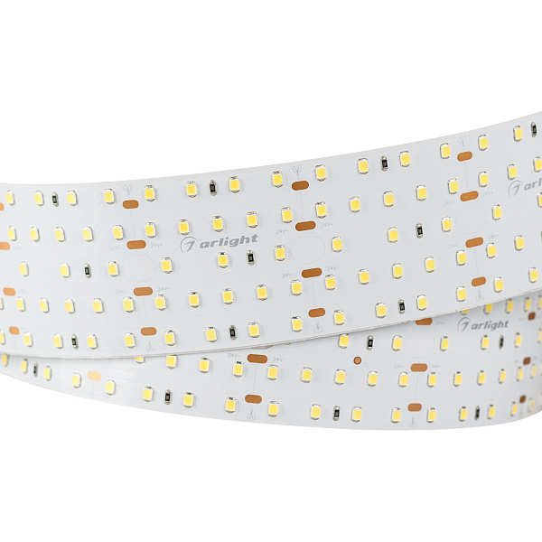 Светодиодная лента S2-2500 24V White 5500K 52mm (2835, 420 LED/m, LUX) (Arlight, 30 Вт/м, IP20) Lednikoff
