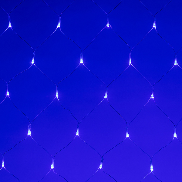 Светодиодная гирлянда ARD-NETLIGHT-HOME-1800x1500-CLEAR-180LED Blue (230V, 15W) (Ardecoled, IP20) Lednikoff