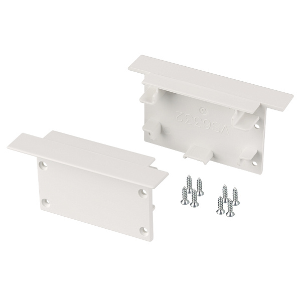 Профиль с экраном SL-LINIA62-F-2500 WHITE+OPAL (Arlight, Алюминий) Lednikoff