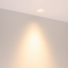 Светильник безрамочный DL-INTRAL-R63-8W Warm3000 (Белый RAL9003, 50 deg, 230V) (Arlight, IP20 Металл, 5 лет) Lednikoff
