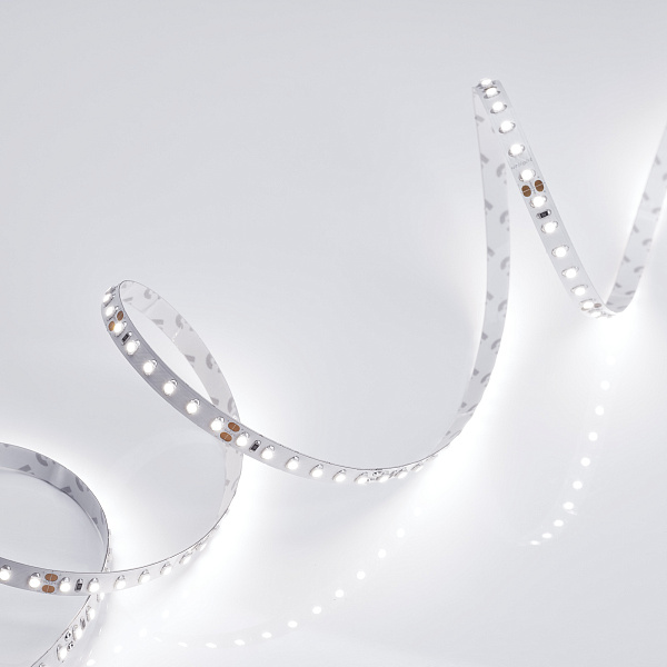 Светодиодная лента RT 2-5000 24V White6000 2x (3528, 600 LED, LUX) (Arlight, 9.6 Вт/м, IP20) Lednikoff
