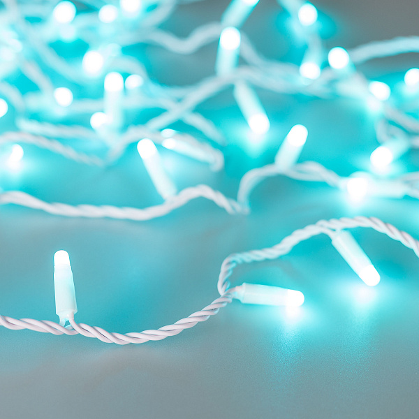 Светодиодная гирлянда ARD-STRING-CLASSIC-10000-WHITE-100LED-MILK-SYNC RGB (230V, 6.5W) (Ardecoled, IP65) Lednikoff