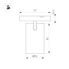 Светильник MAG-MICROCOSM-SPOT-R35-5W Warm3000 (BK, 36 deg, 24V) (Arlight, IP20 Металл, 3 года)