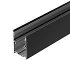 Профиль LINE-5075-HONEYCOMB-2000 BLACK (Arlight, Алюминий) Lednikoff