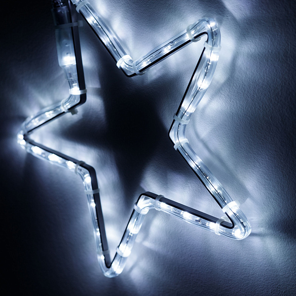 Фигура cветодиодная ARD-STAR-M1-295x275-36LED White (230V, 2.5W) (Ardecoled, IP65) Lednikoff