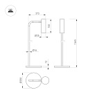 Светильник SP-VERDI-FLOOR-3W Warm3000 (BR, 20 deg, 230V) (Arlight, IP20 Металл, 3 года)