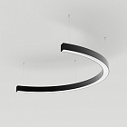 Светильник SP-LINE-HANG-ARC-C3535-D800-34W Day4000 (BLACK, 230V) (Arlight, Металл) Lednikoff
