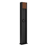 Светильник LGD-SEKVOYA-BOLL-SOCKET-H900-11W Warm3000 (BK, 120 deg, 230V) (Arlight, IP54 Металл, 3 года)