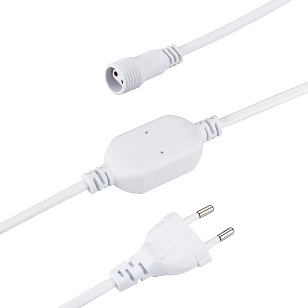 Шнур питания ARD-ICICLE-CLASSIC-1.5M White (230V, 1.6A) (Ardecoled, -) Lednikoff