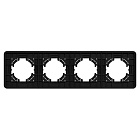 Рамка алюминиевая FRM-AKIRY-SFAL-4-BK (Arlight, -) Lednikoff