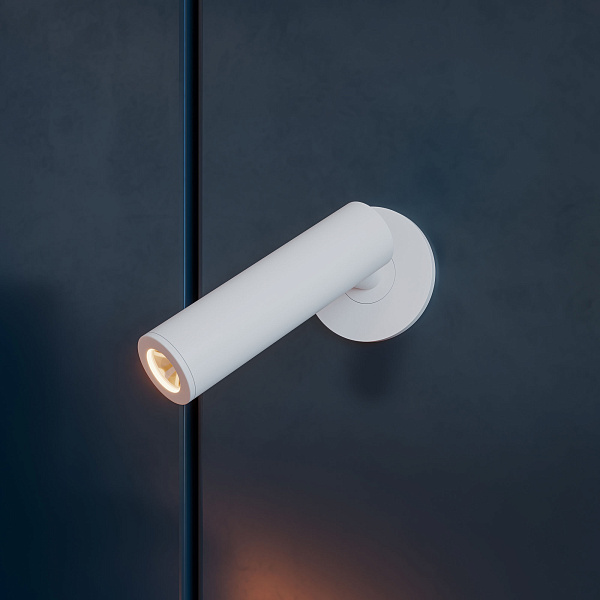 Светильник SP-READER-NB-R60-3W Warm2700 (WH, 20 deg, 230V) (Arlight, IP20 Металл, 3 года) Lednikoff