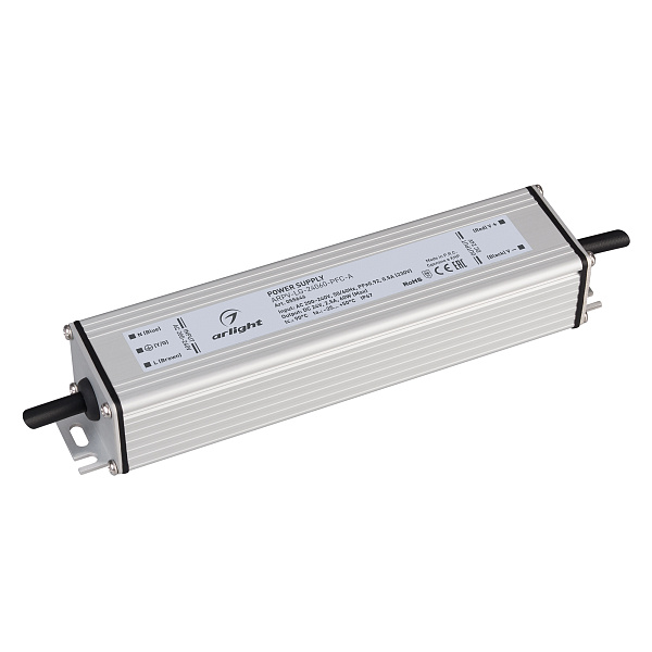 Блок питания ARPV-LG-24060-PFC-A (24V, 2.5A, 60W) (Arlight, IP67 Металл, 5 лет) Lednikoff