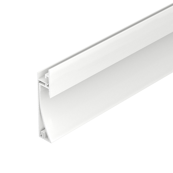 Профиль PLINTUS-H58-F-2000 WHITE (Arlight, Алюминий) Lednikoff
