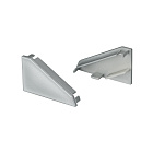 Заглушка светонепроницаемая KLUS-P45.30M FLAT правая (Arlight, Пластик) Lednikoff