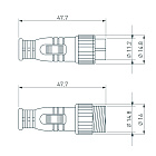 Заглушка ARL-LINE-CAP-4pin-SET (Arlight, IP67 Металл, 3 года) Lednikoff